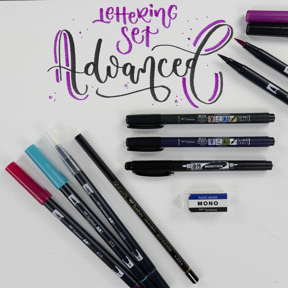 Erweitertes Lettering-Set Tombow