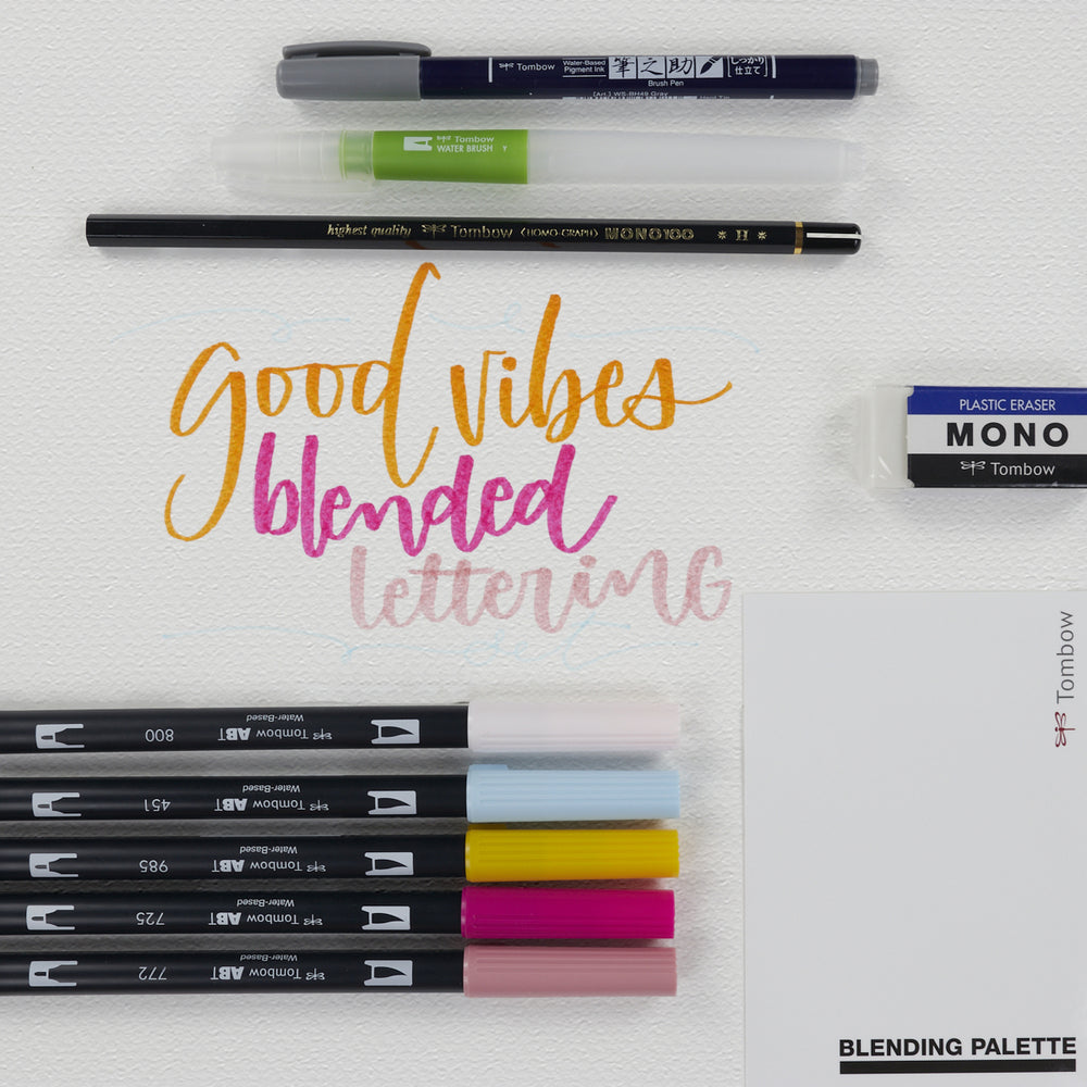 Lettering-Set Good Vibes Tombow (1)
