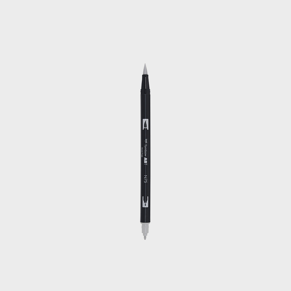 Marker Dual Brush 75 Cool Grey 3 Tombow