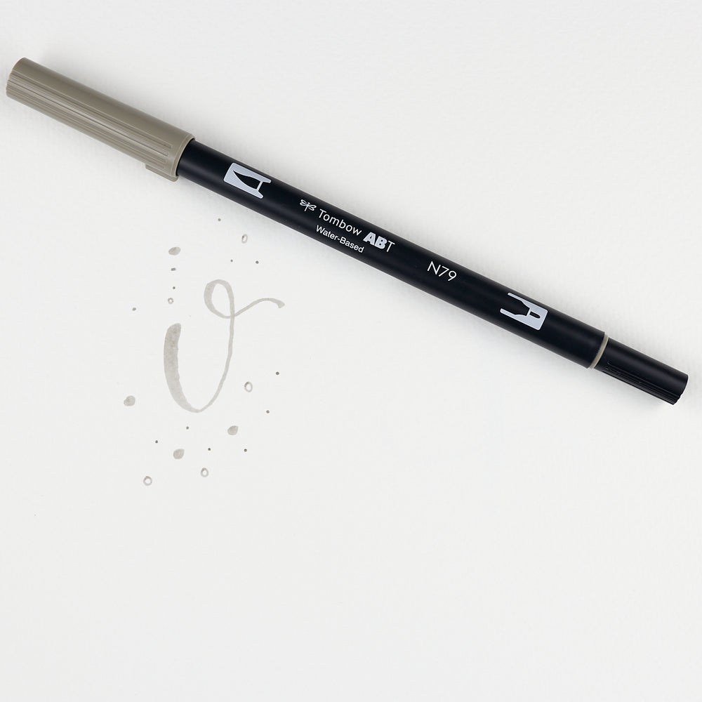 Marker Dual Brush 79 Warm Grey 2 Tombow