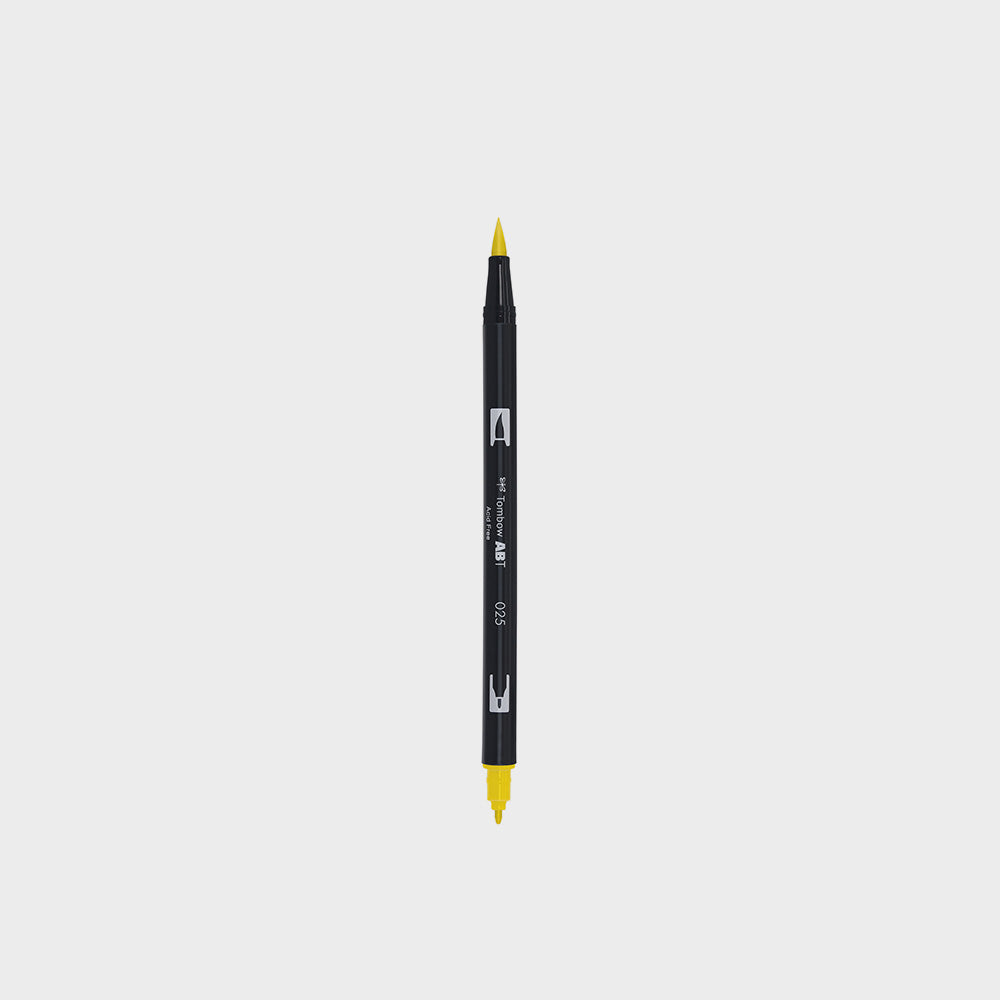 Marker Dual Brush 25 Light Orange Tombow
