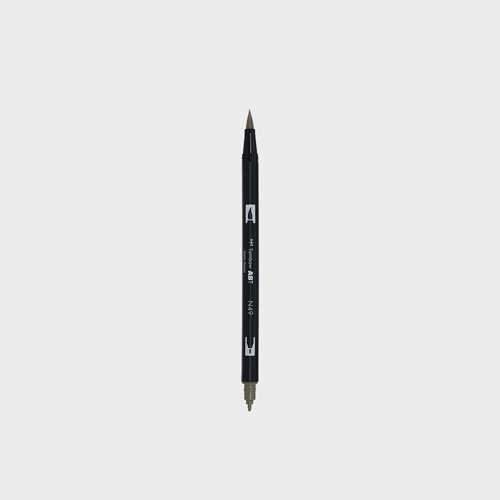 Marker Dual Brush 49 Warm Grey 8 Tombow