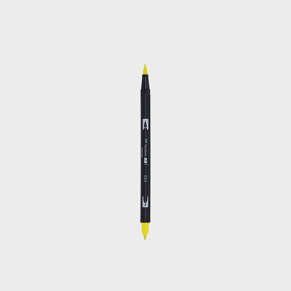 Marker Dual Brush 55 Process Yellow Tombow