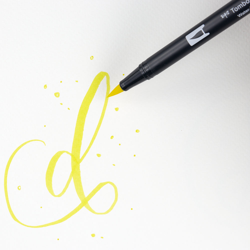 Marker Dual Brush 55 Process Yellow Tombow (1)