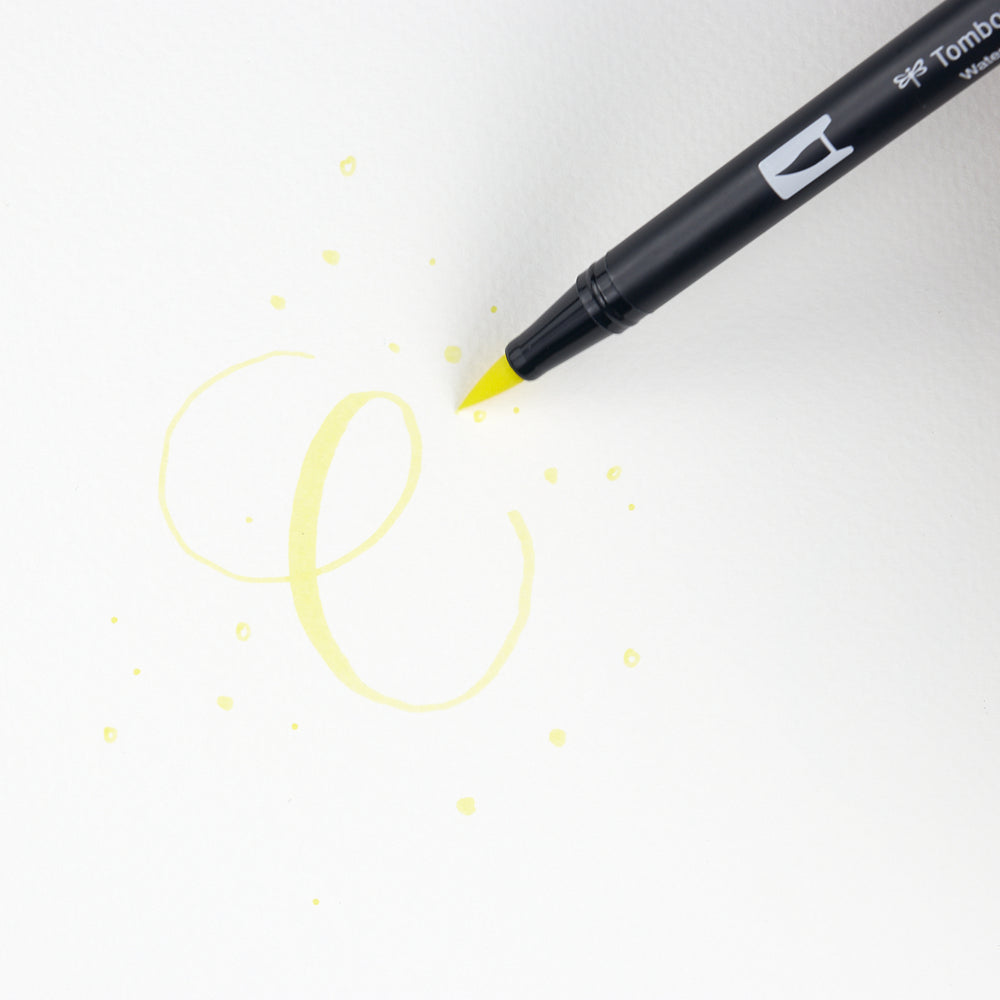 Marker Dual Brush 62 Pale Yellow Tombow