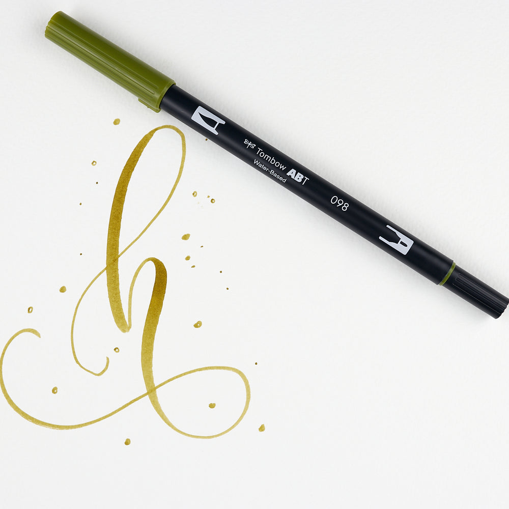 Marker Dual Brush 98 Avocado Tombow