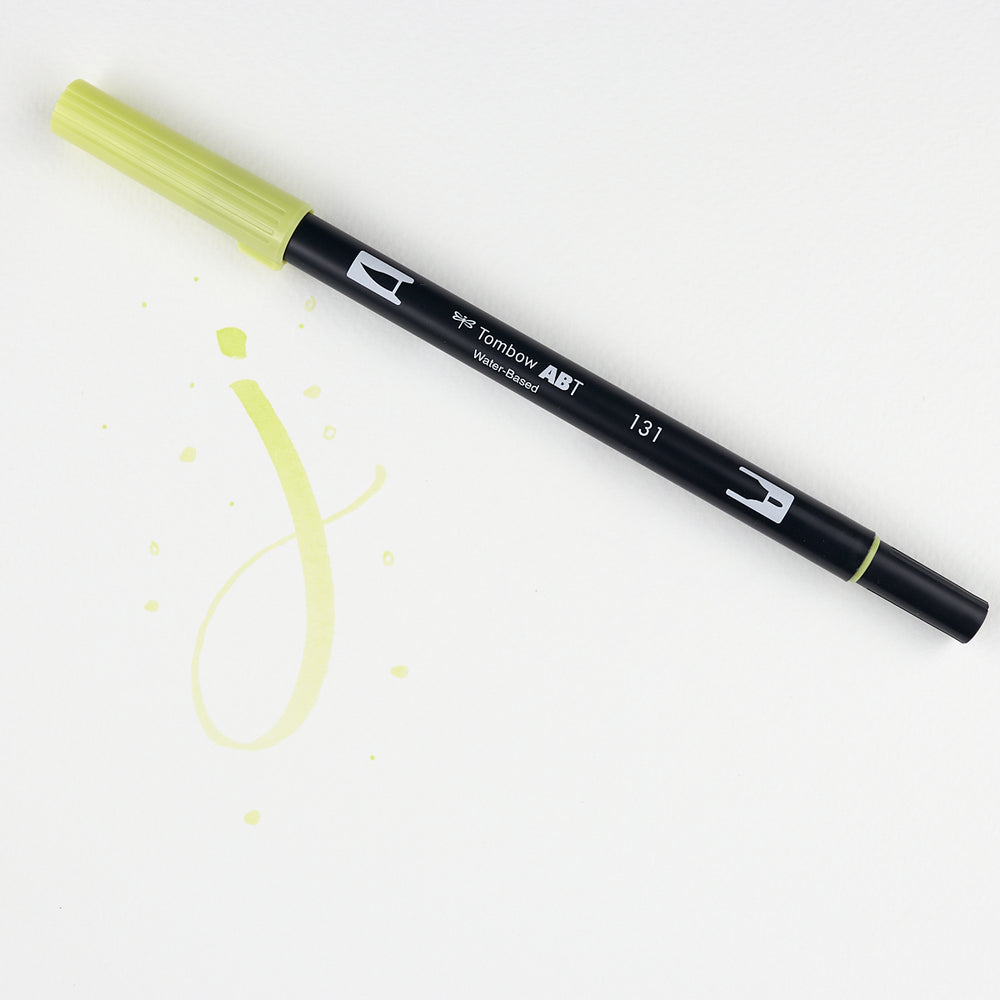 Marker Dual Brush 131 Lemon Lime Tombow
