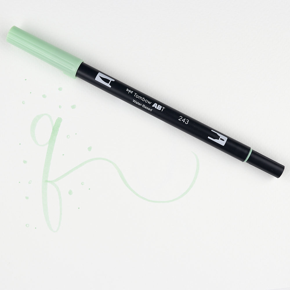 Marker Dual Brush 243 Mint Tombow (1)