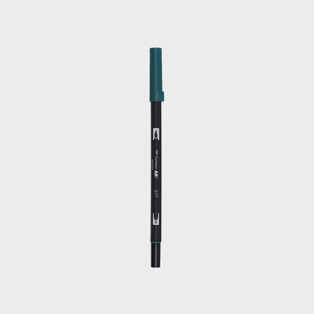 Marker Dual Brush 277 Dark Green Tombow (1)