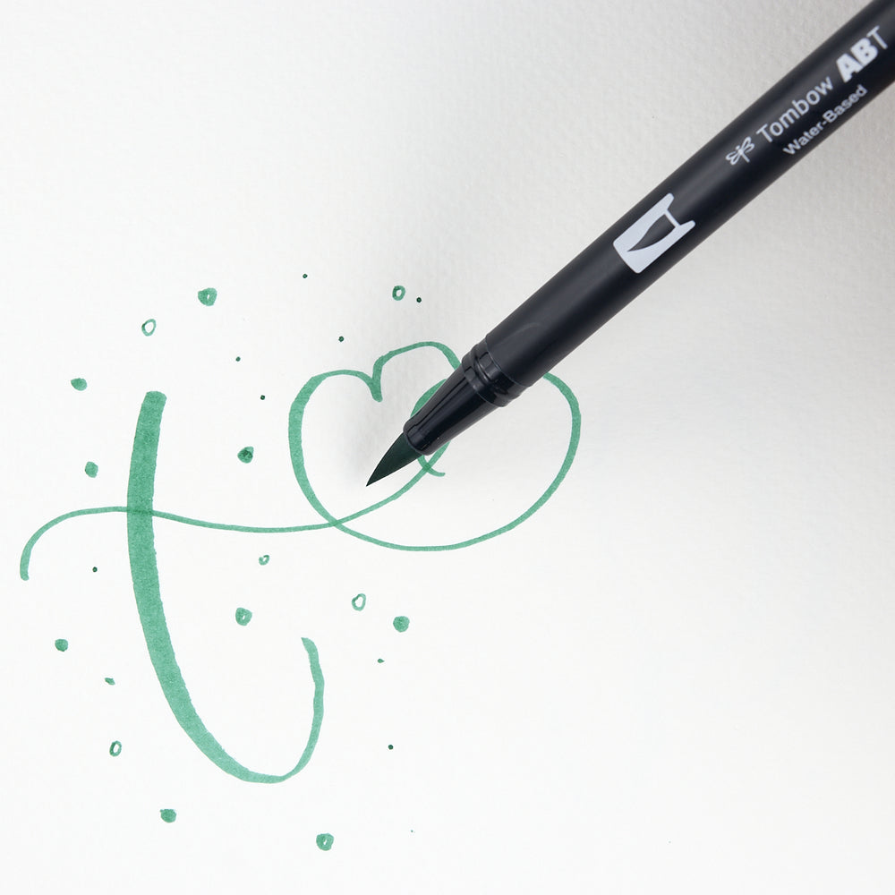 Marker Dual Brush 277 Dark Green Tombow