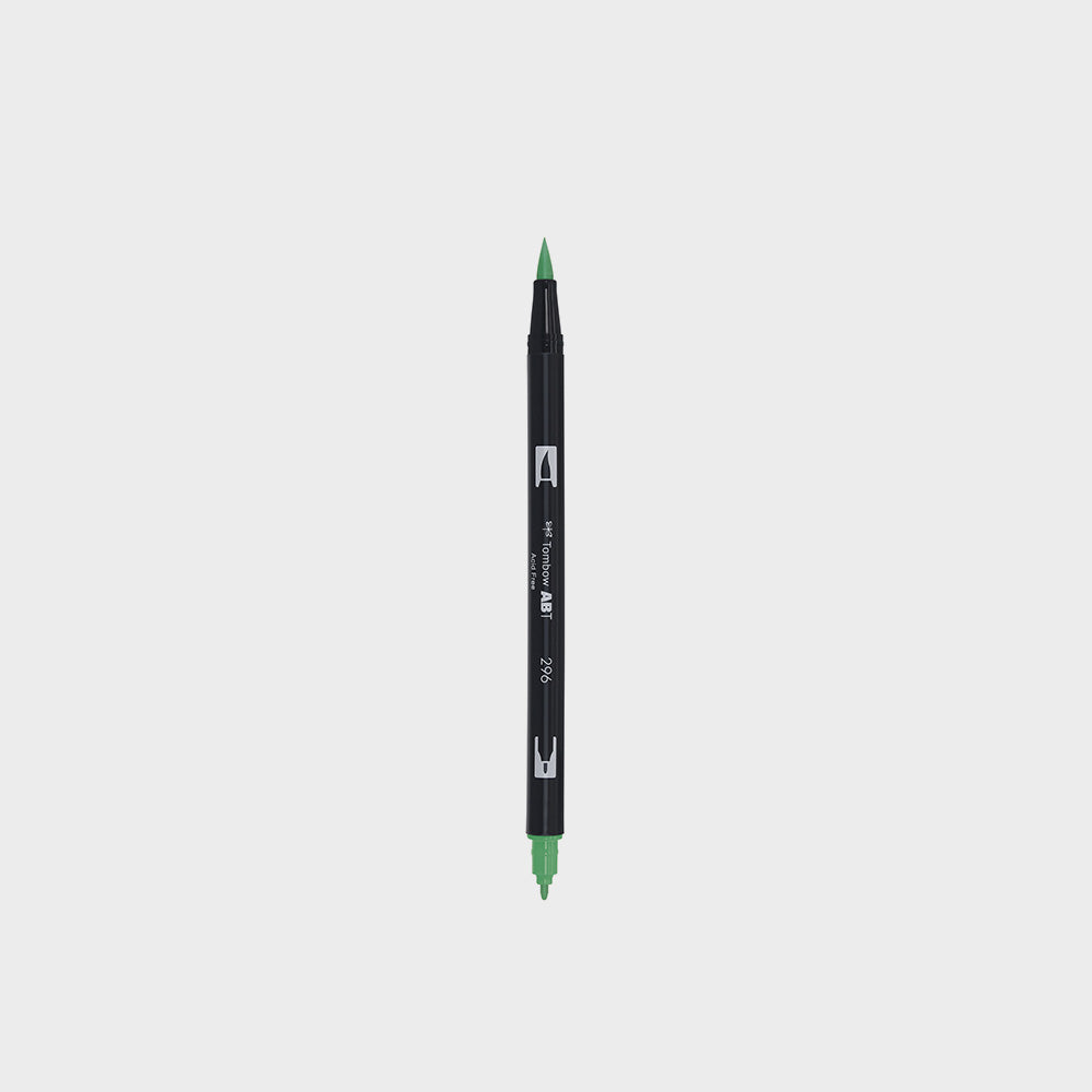Marker Dual Brush 296 Green Tombow