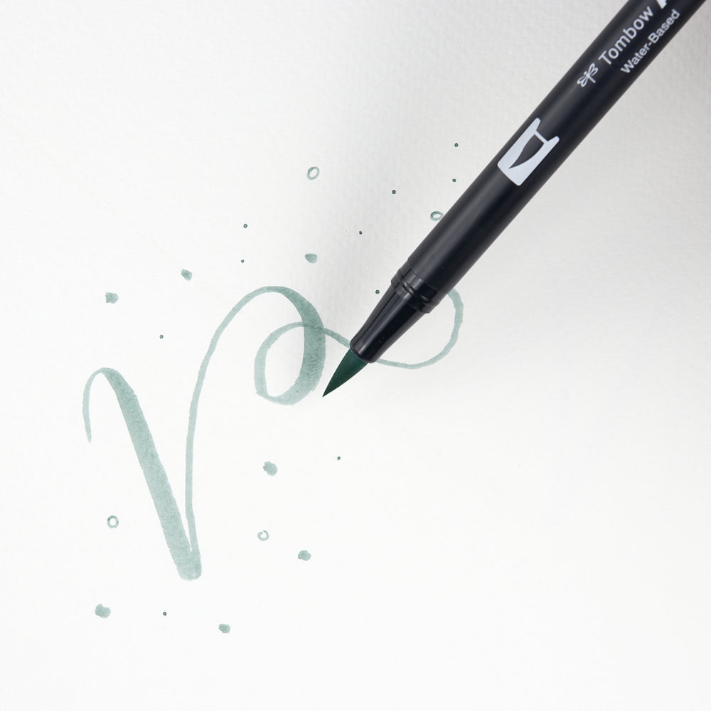 Marker Dual Brush 296 Green Tombow