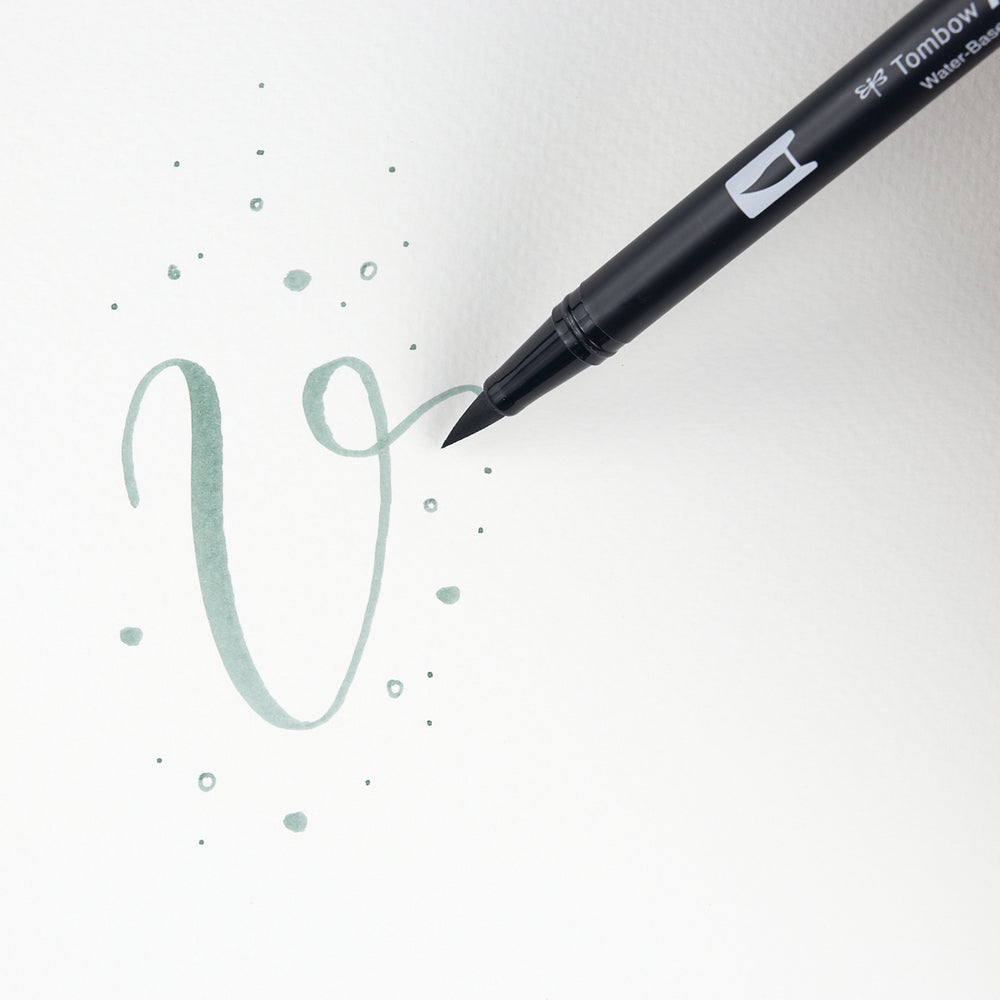 Marker Dual Brush 312 Holly Green Tombow (1)