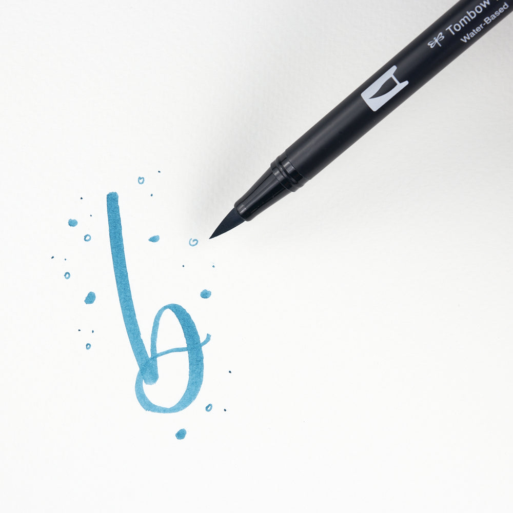 Marker Dual Brush 407 Tiki Teal Tombow (1)