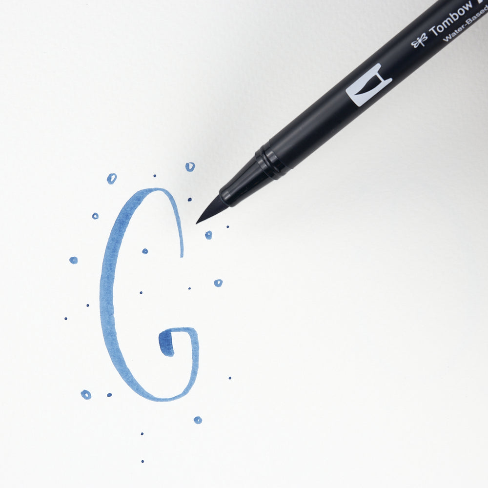 Marker Dual Brush 526 True Blue Tombow (1)