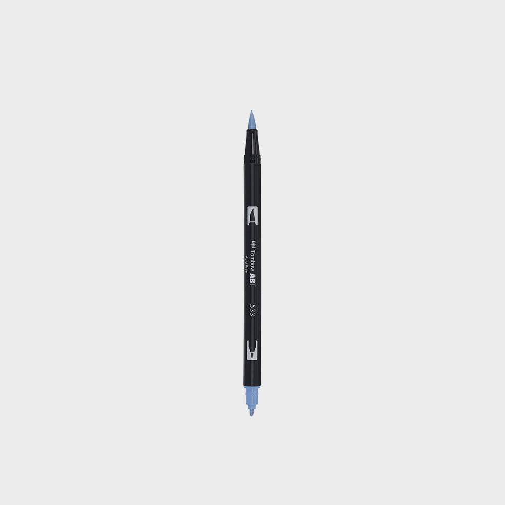 Marker Dual Brush 533 Peacock Blue Tombow