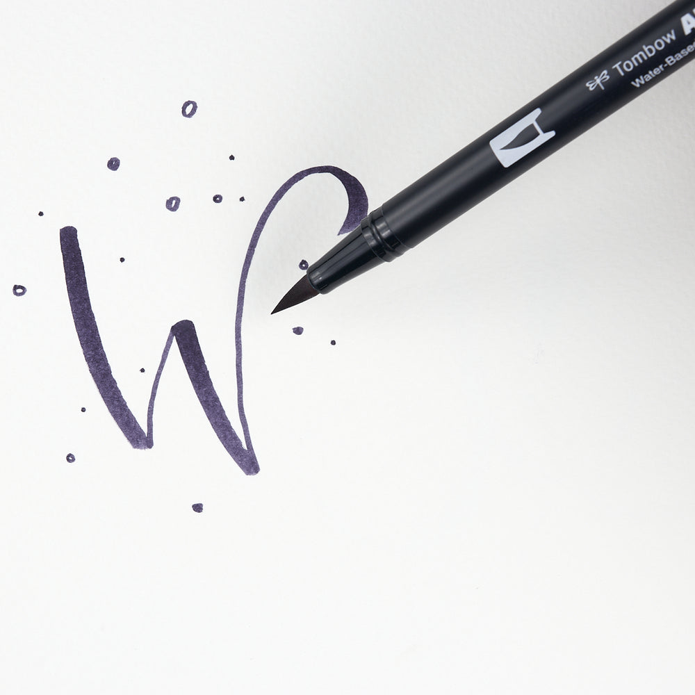 Marker Dual Brush 679 Dark Plum Tombow (1)