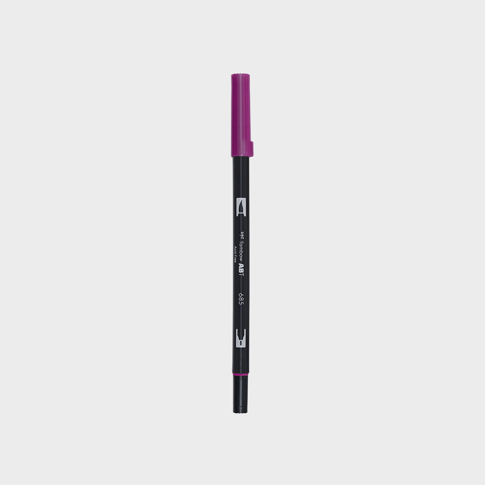 Marker Dual Brush 685 Deep Magenta Tombow (1)