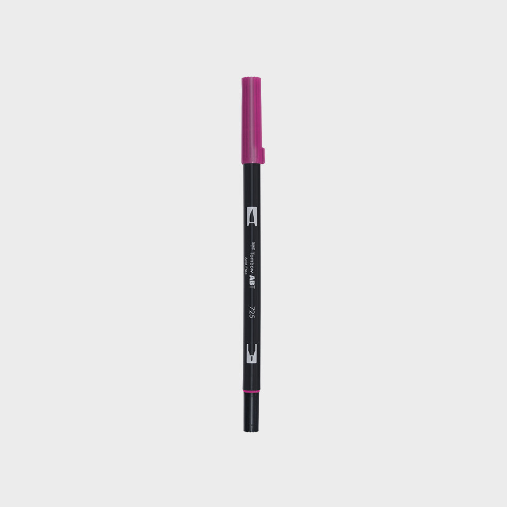 Marker Dual Brush 725 Rhodamine Red Tombow (1)