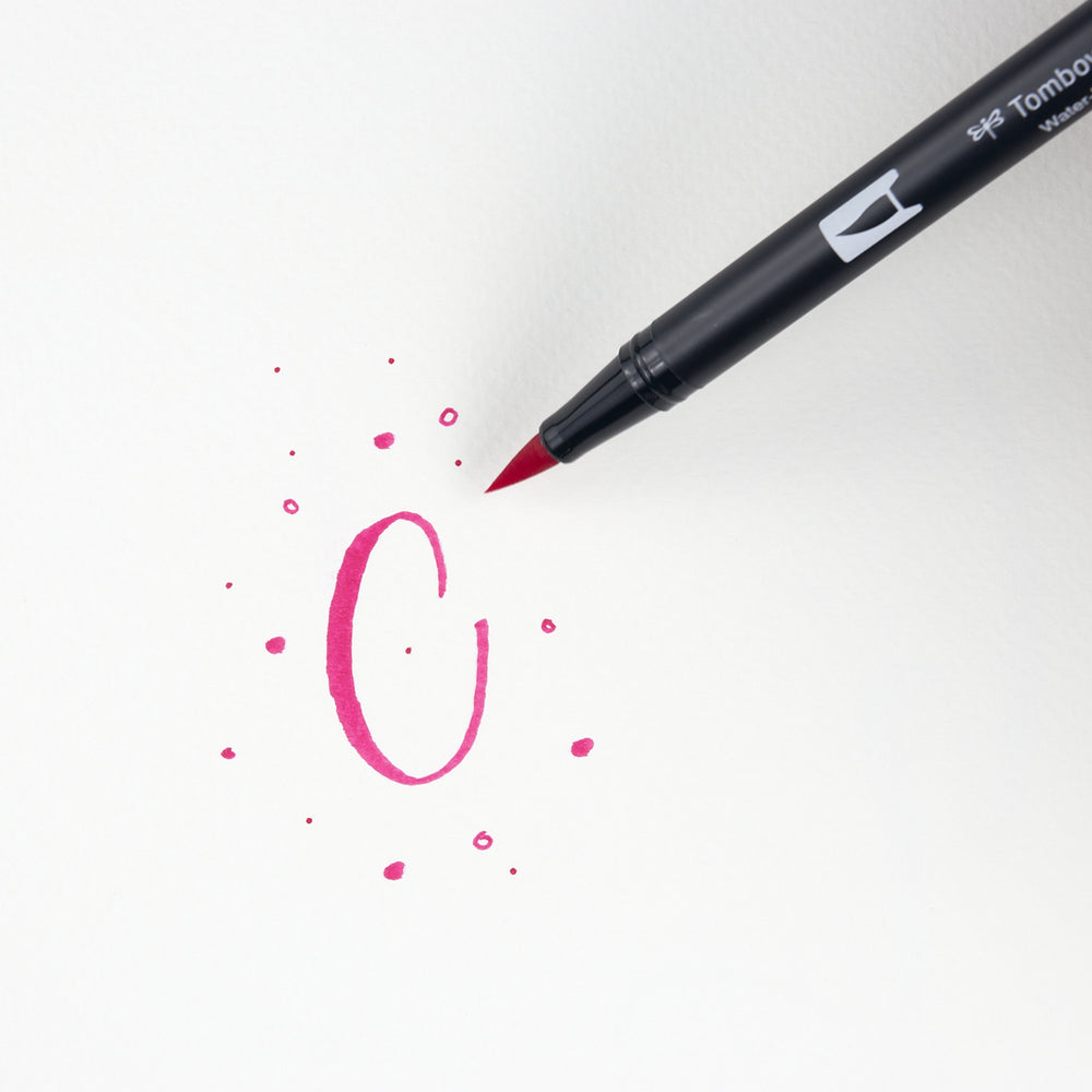 Marker Dual Brush 743 Hot Pink Tombow
