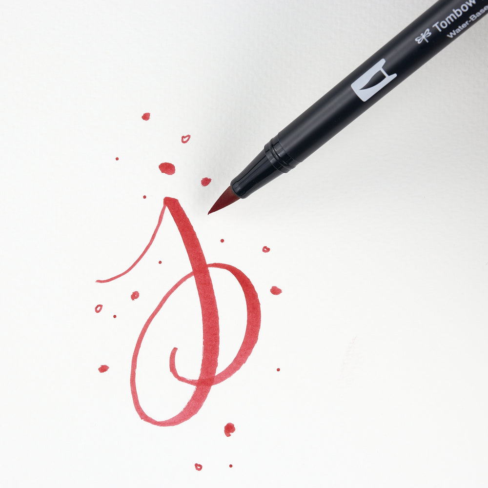 Marker Dual Brush 835 Persimmon Tombow (1)