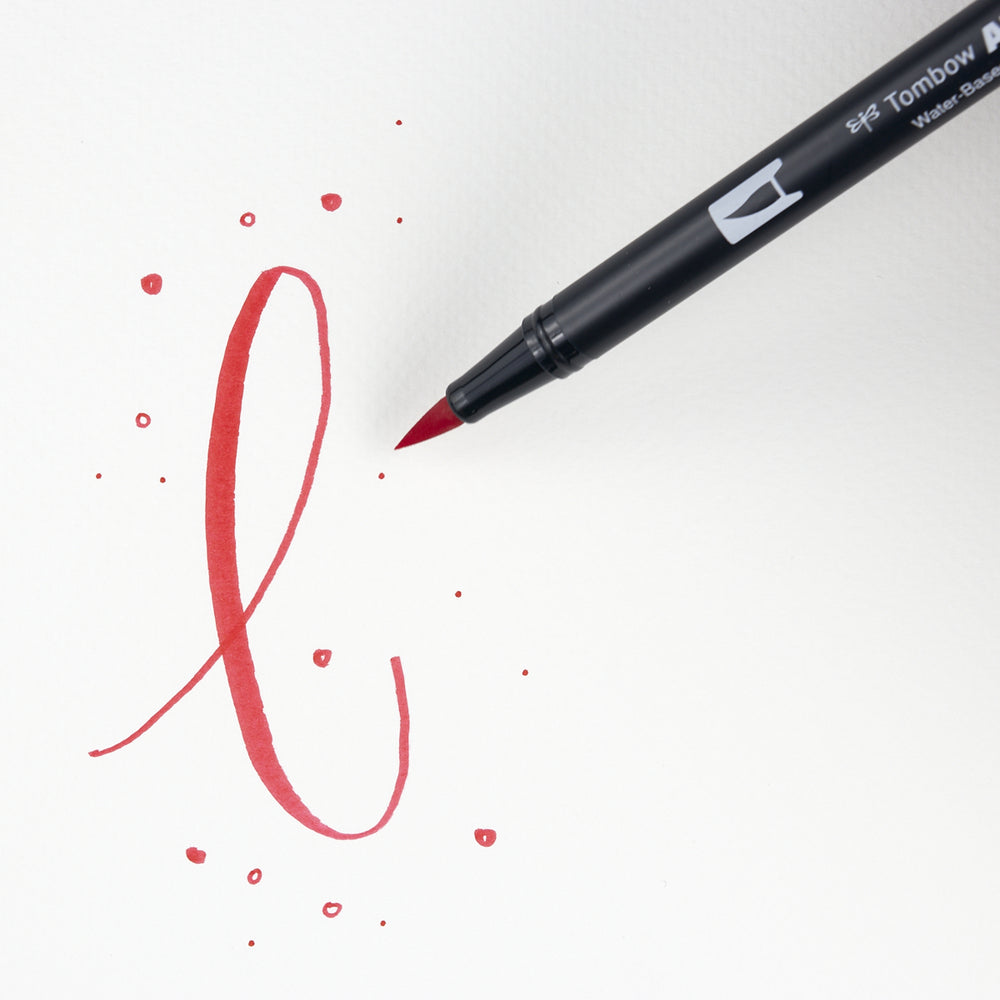 Marker Dual Brush 845 Carmine Tombow