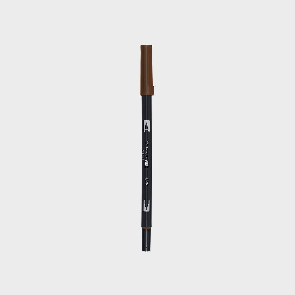 Marker Dual Brush 879 Brown Tombow (1)