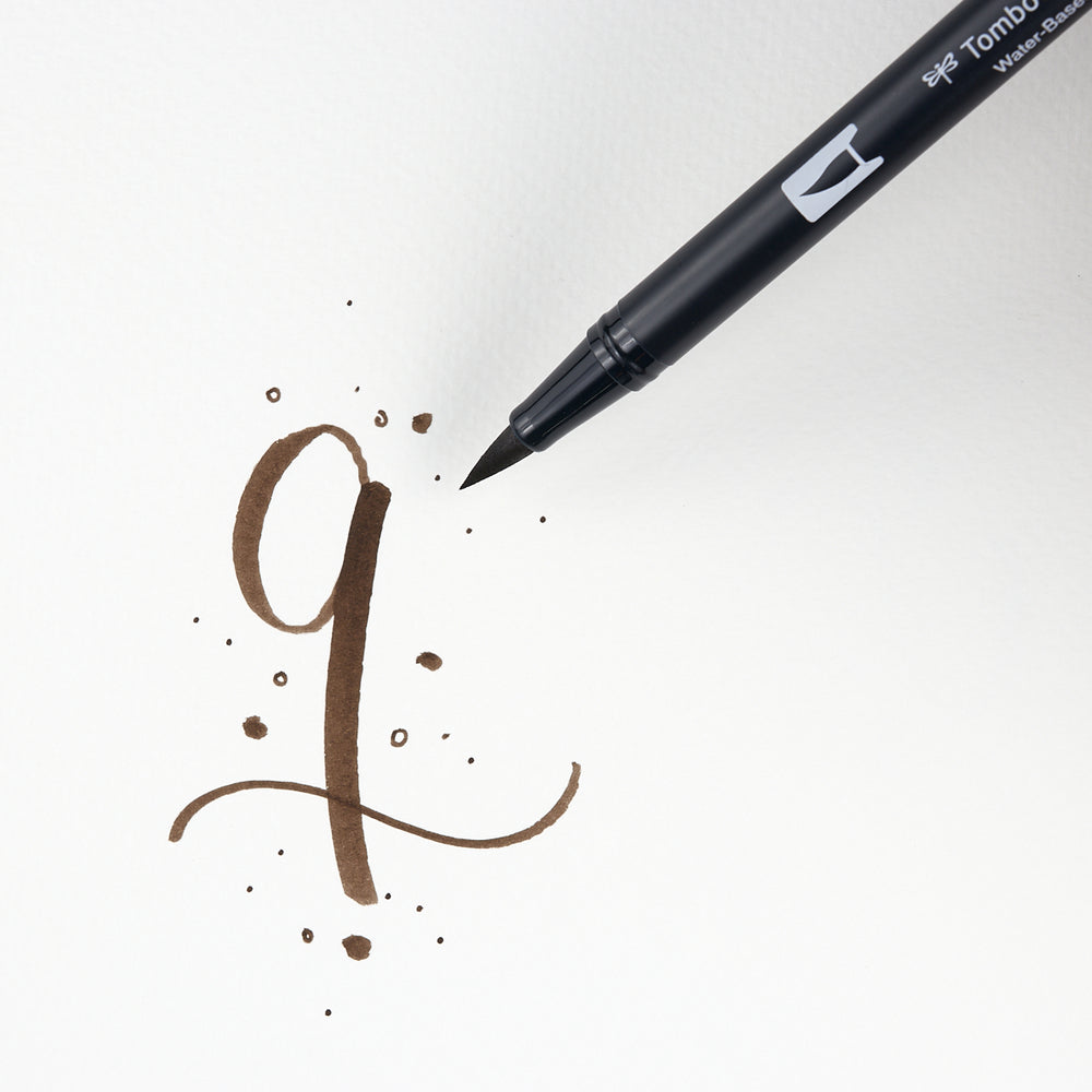 Marker Dual Brush 879 Brown Tombow