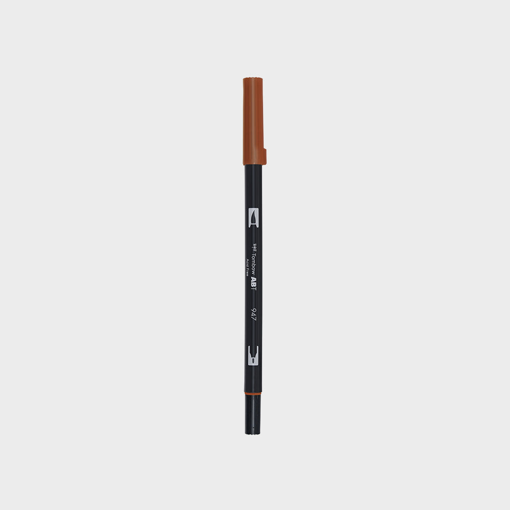 Marker Dual Brush 947 Burnt Sienna Tombow (1)