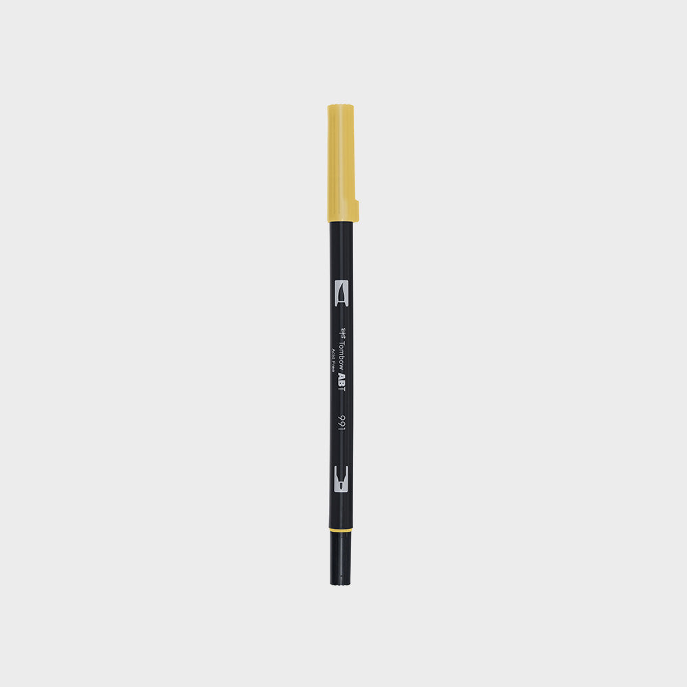 Marker Dual Brush 991 Light Ochre Tombow (1)