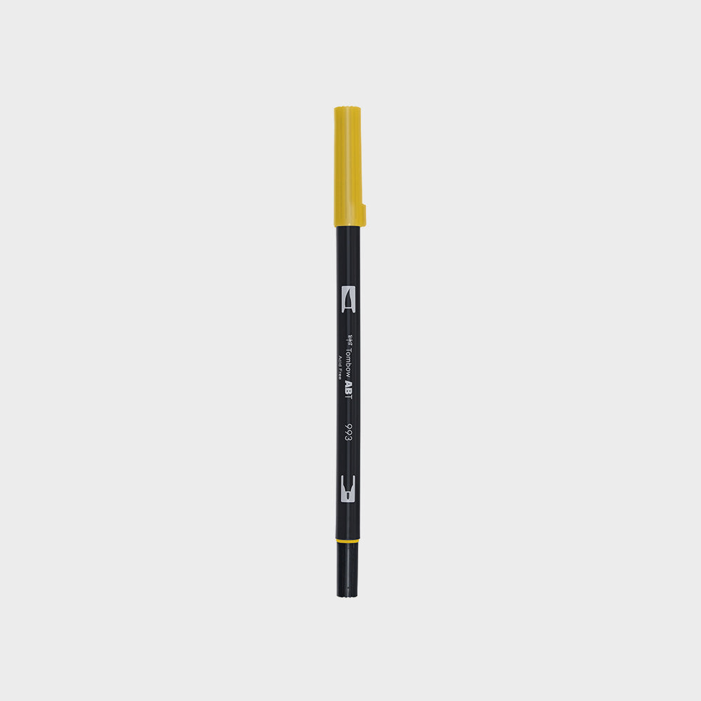 Marker Dual Brush 993 Chrome Orange Tombow (1)
