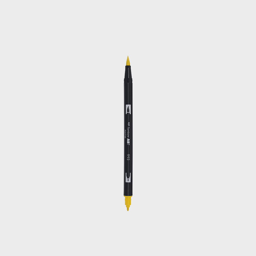 Marker Dual Brush 993 Chrome Orange Tombow