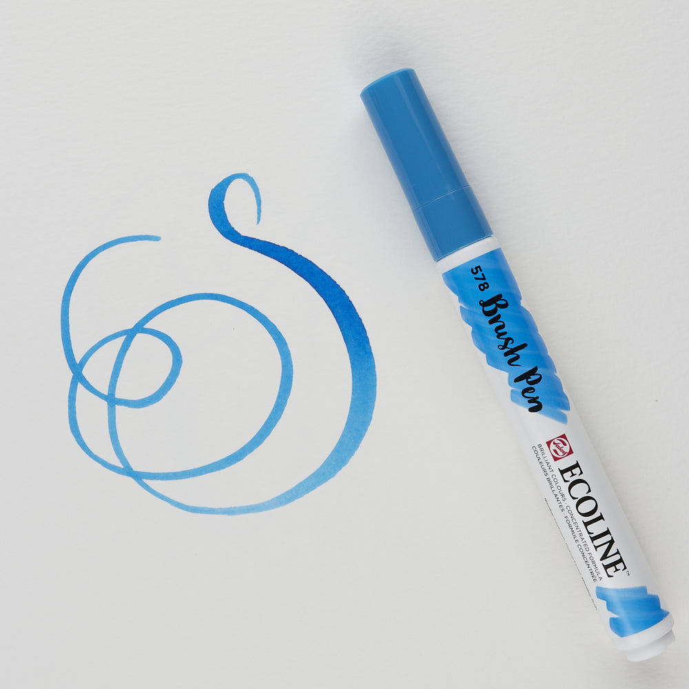 Ecoline Brushpen 578 Himmelblau (1)