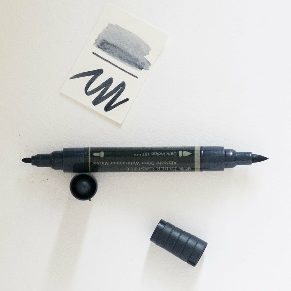 Marker Albrecht Dürer 157 Indigo Dunkel Faber Castell (1)