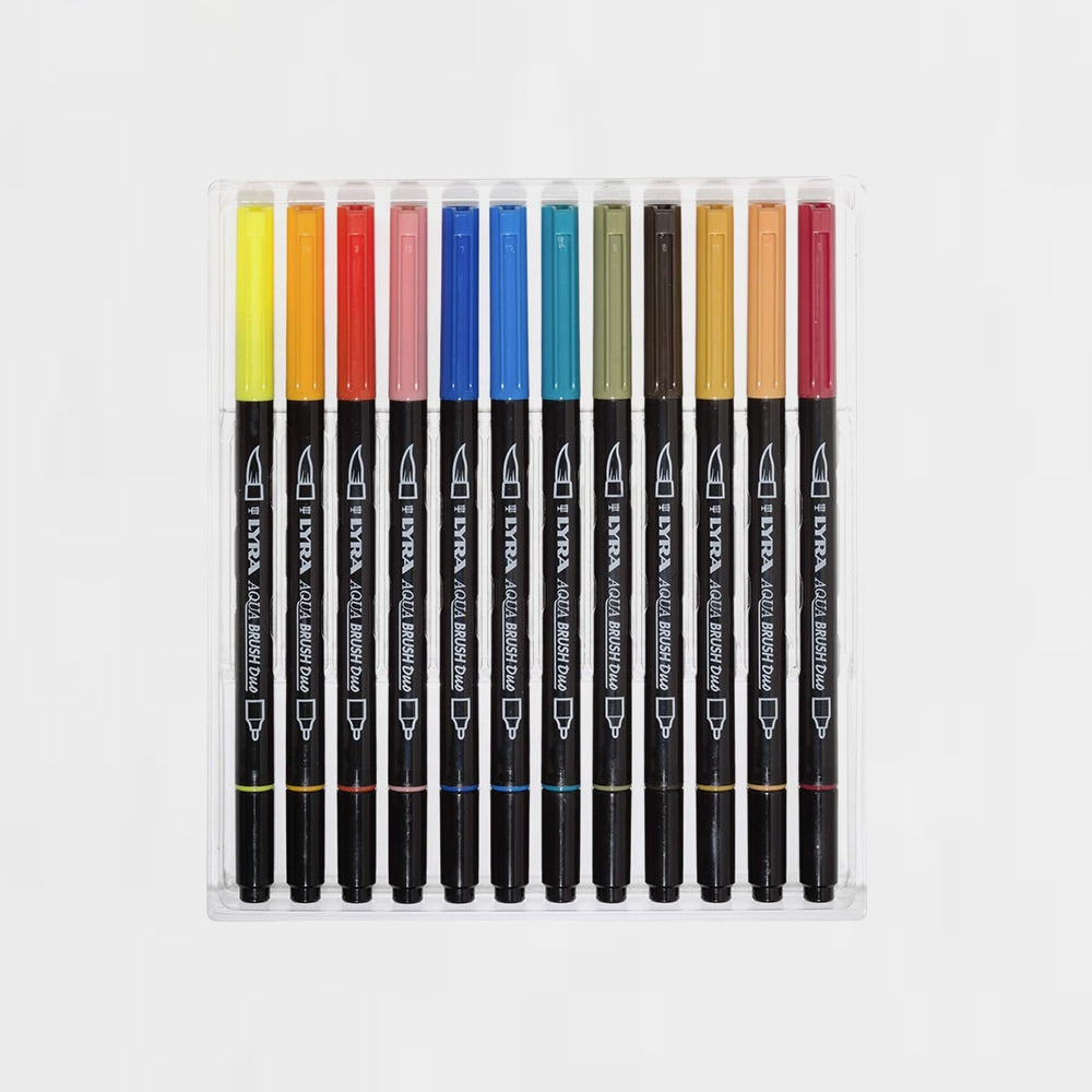 24er-Set Marker Lyra Aqua Brush Duo
