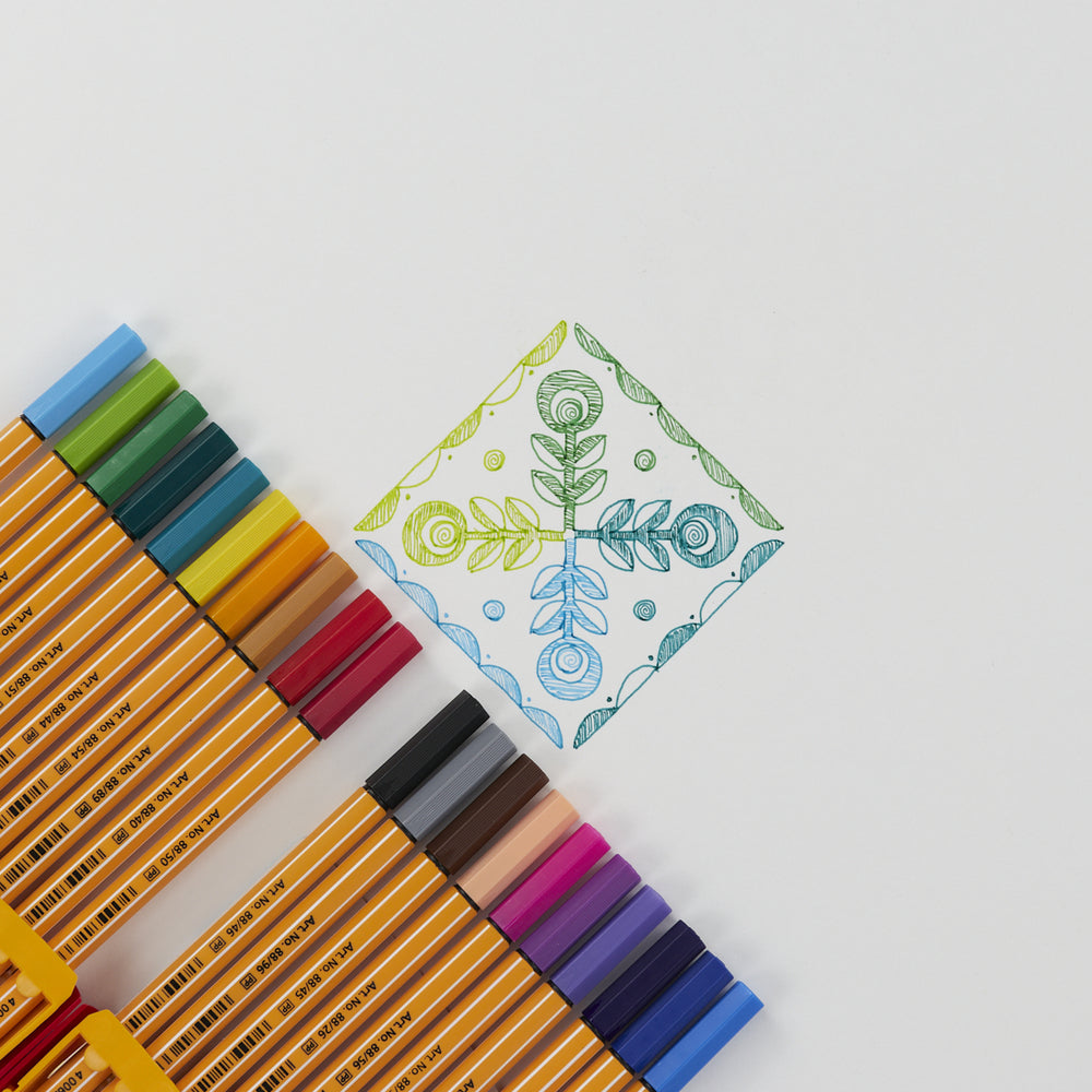 Etui mit 20 Filzstiften mit Feiner Spitze Stabilo (1)