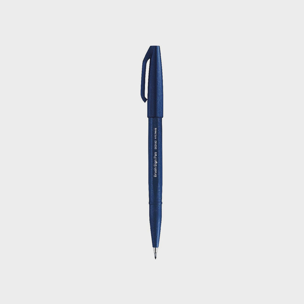 Marker Pinselspitze Blue Black Touch