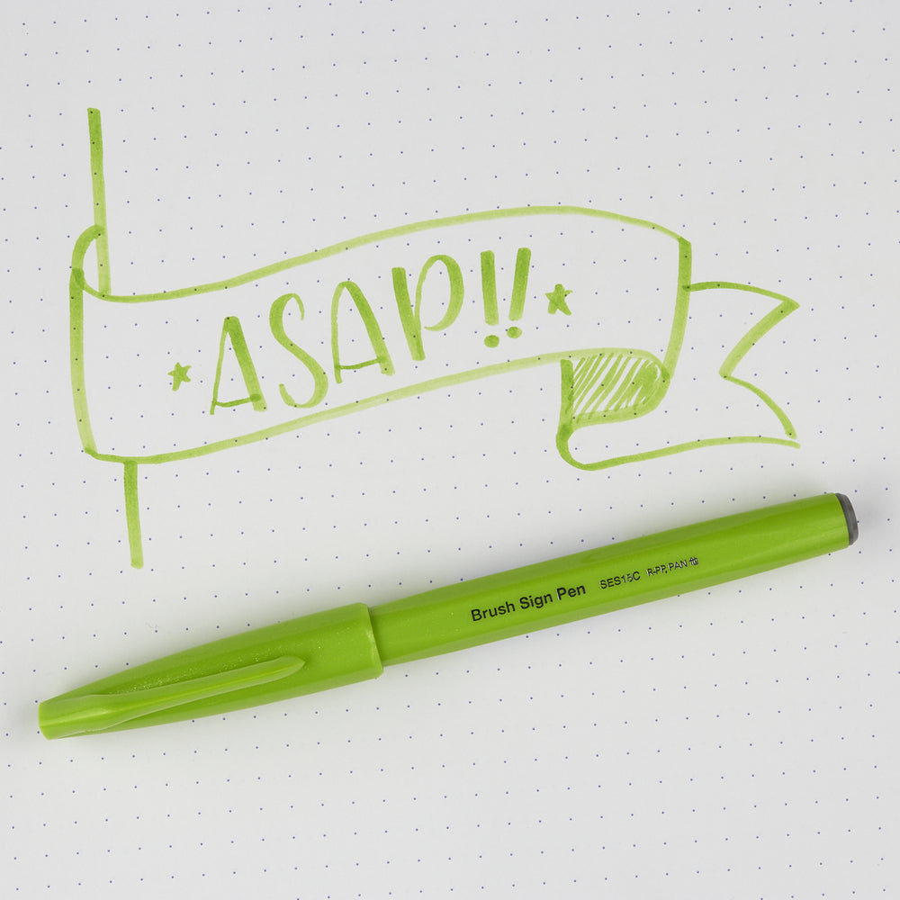 Marker Pinselspitze Light Green Touch