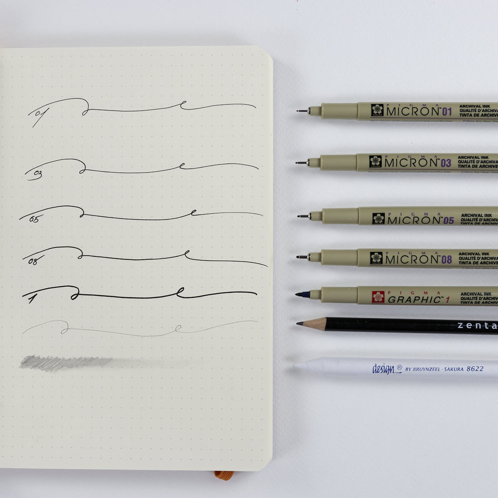 12er-Set Marker Pinselspitze Pentel