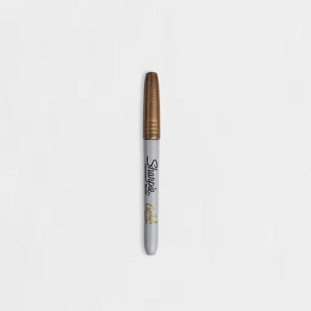 Marker Metallic Permanent Feine Spitze Gold Sharpie