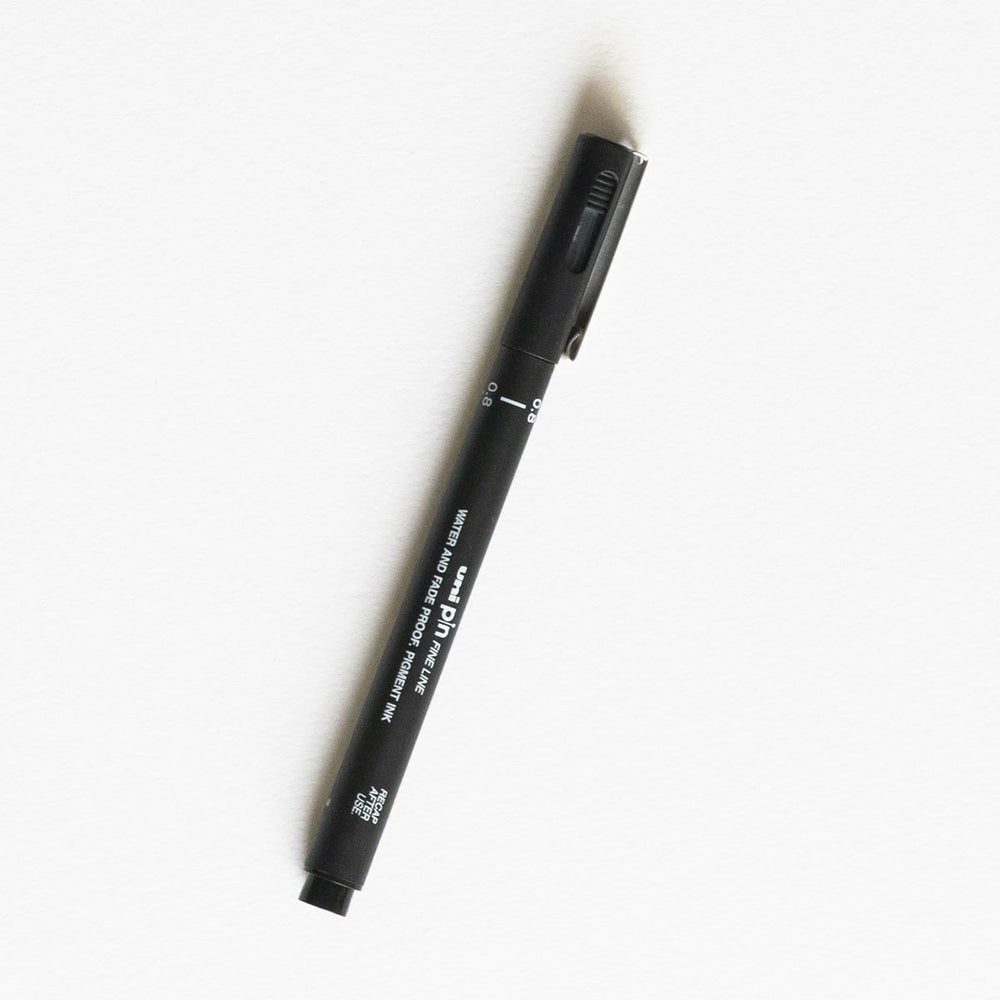 Marker Kalibriert 0,8 Schwarz Uni Pin