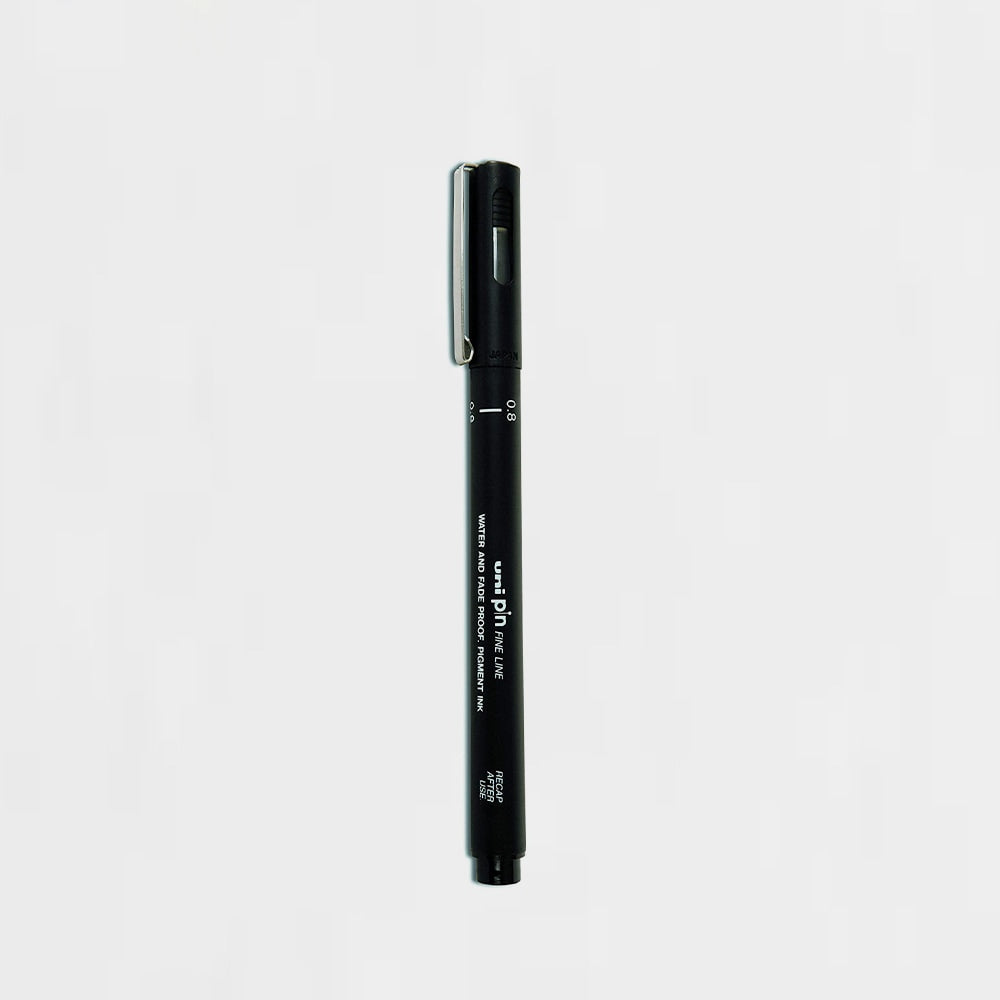 3er-Set Kalibrierte Marker Fine Line Uni Pin (1)