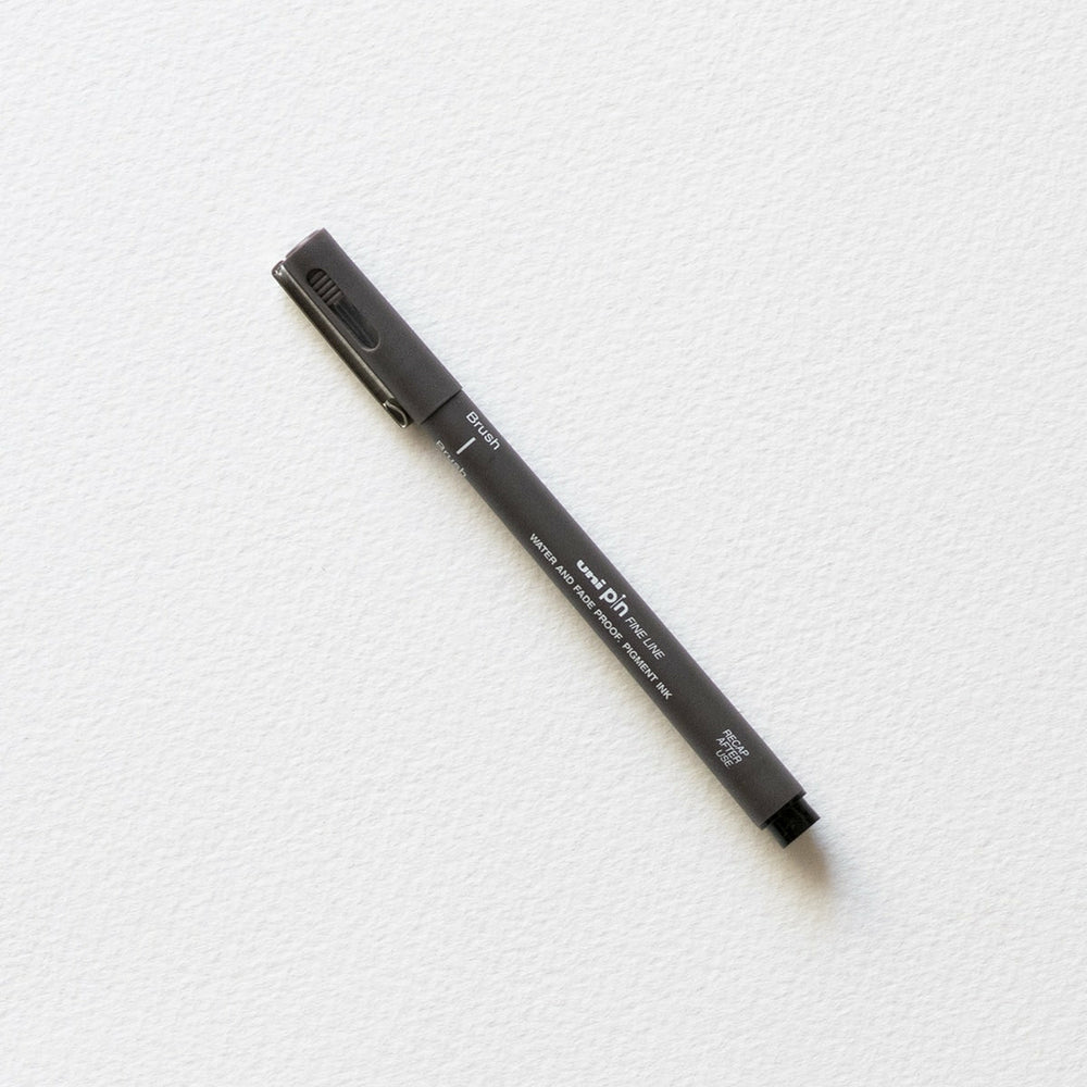 Marker Pinselspitze Dunkelgrau Uni Pin (2)