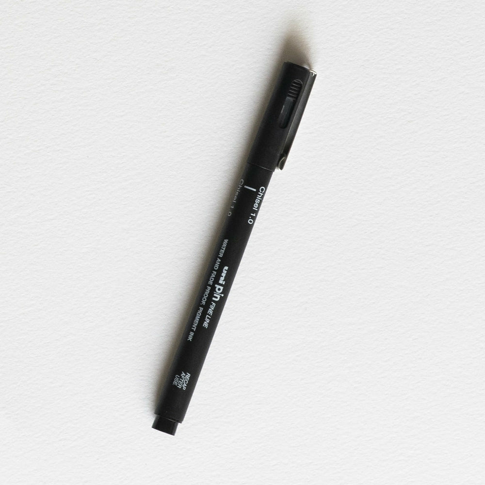Marker mit Abgeschrägter Spitze 1,0 Uni-Pin (1)