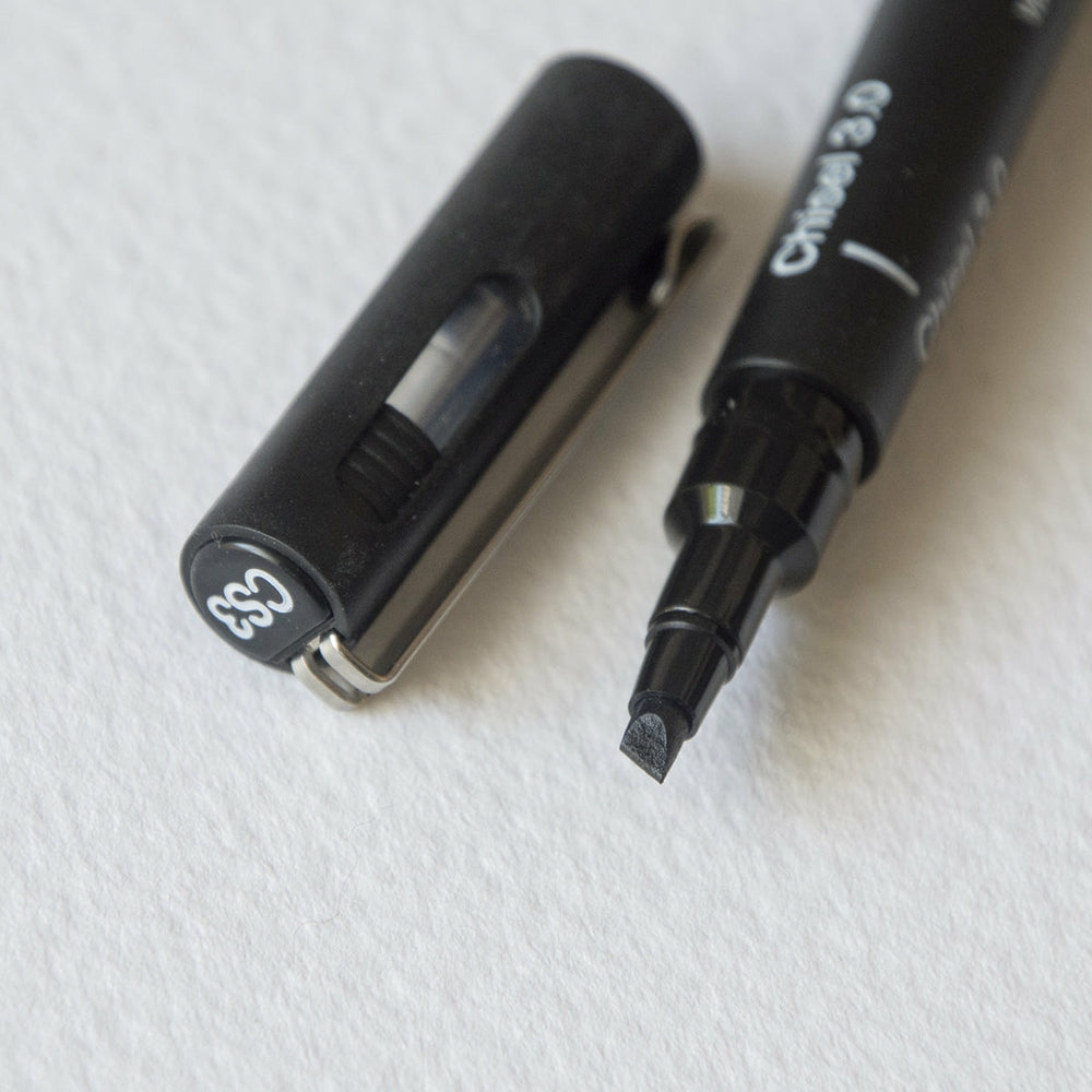 Marker mit Abgeschrägter Spitze 3,0 Uni-Pin (1)