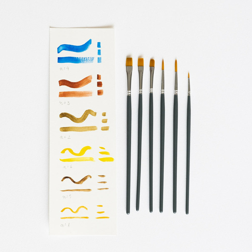 Set 6 Synthetikpinsel Winsor & Newton