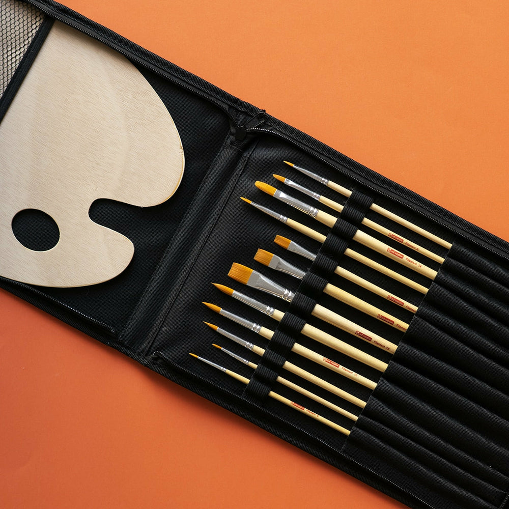 Etui Lange Pinsel Art Creation