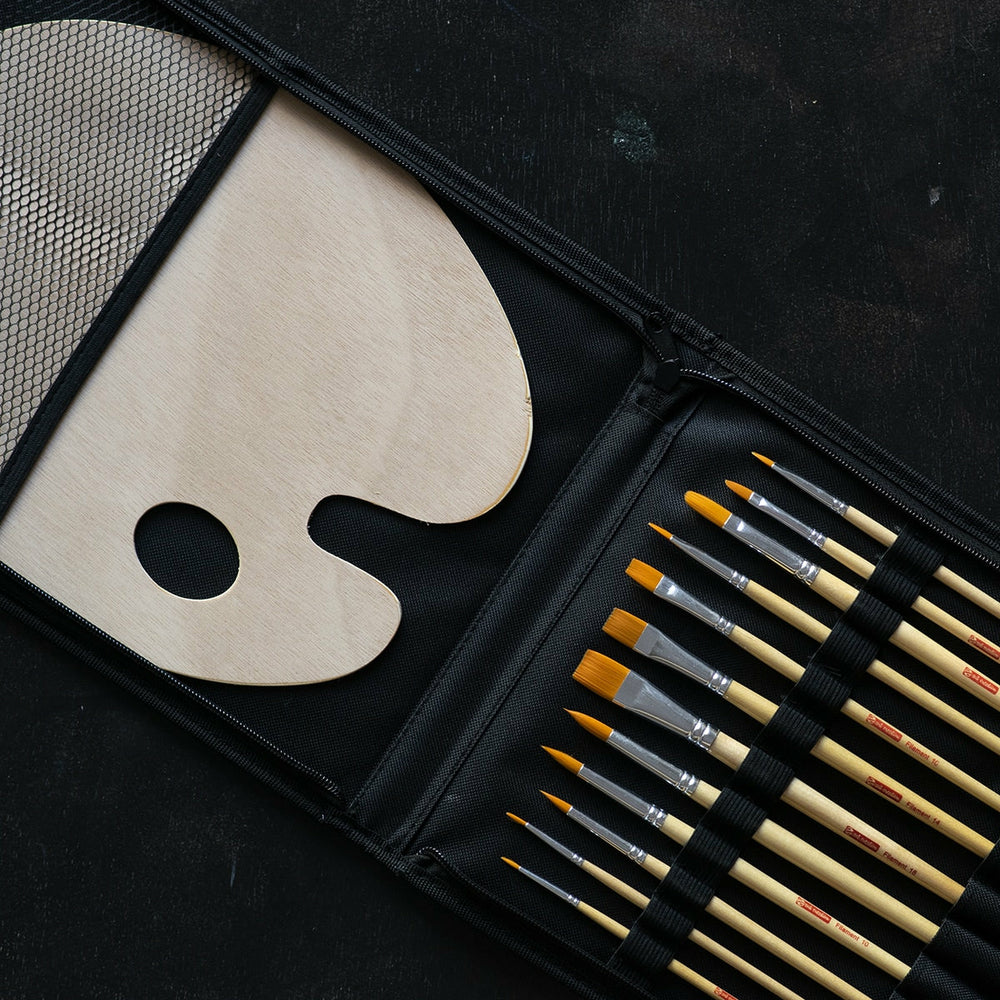 Etui Lange Pinsel Art Creation