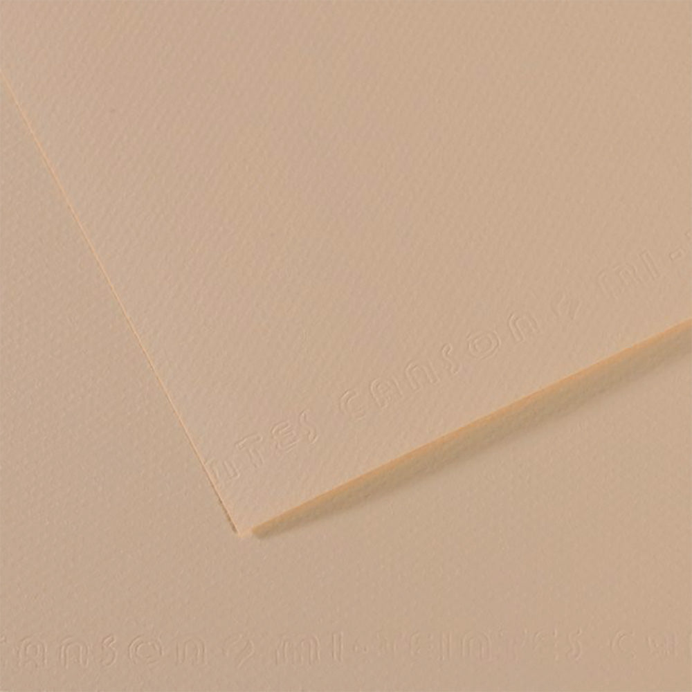 Zeichenpapier 112 Pastellbeige Mi-Teintes 160 g. 50 X 65 Canson