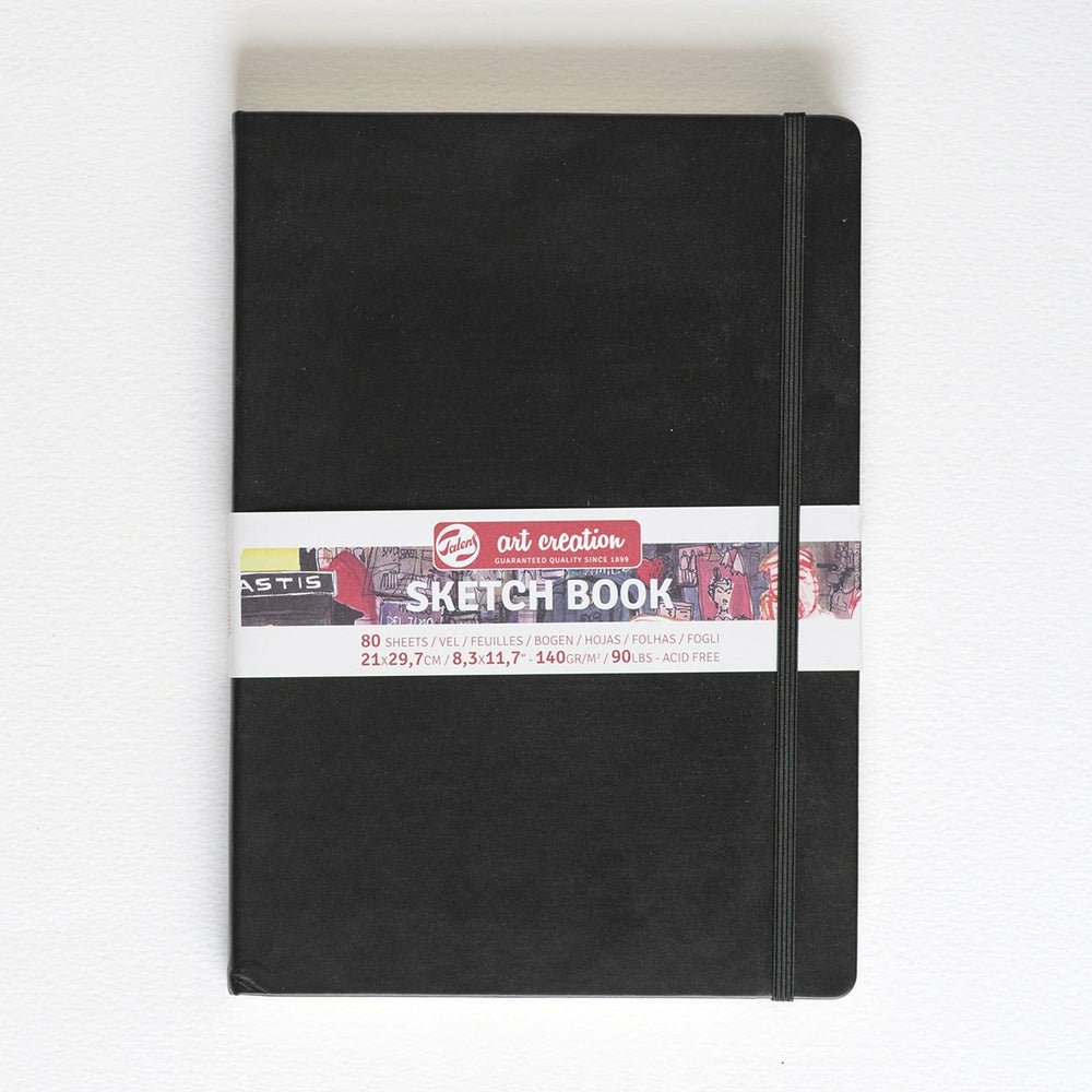 Block Sketch Book Schwarz 21 X 29,7 Cm Art Creation